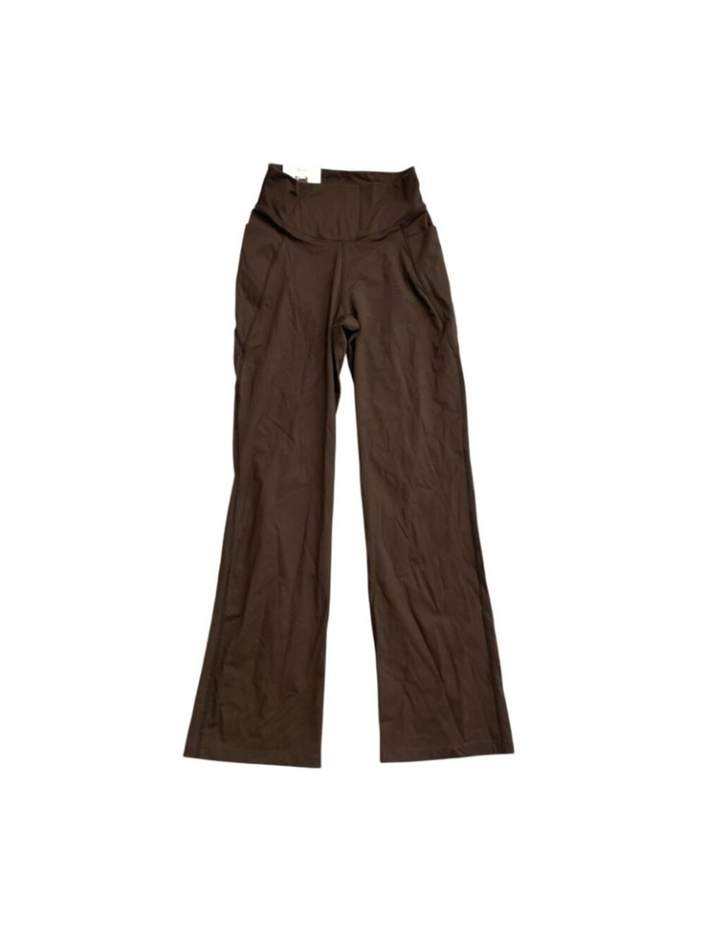 NWT Jockey Women's M Espresso Yoga Pants Wide Leg Pockets B0938 - Picture 4 of 14